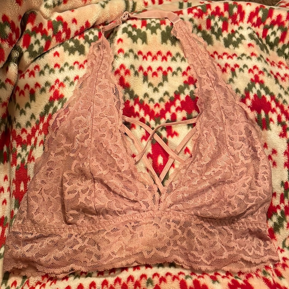 Pink bralette